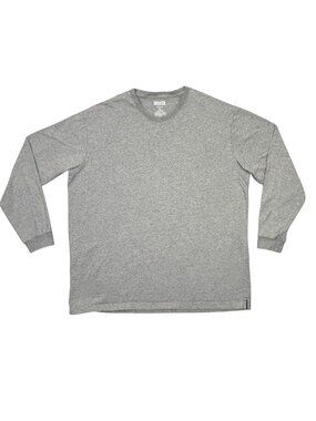 Duluth Trading Longtail T Shirt Mens XL Gray Relaxed Fit Long Sleeve Tee 76021